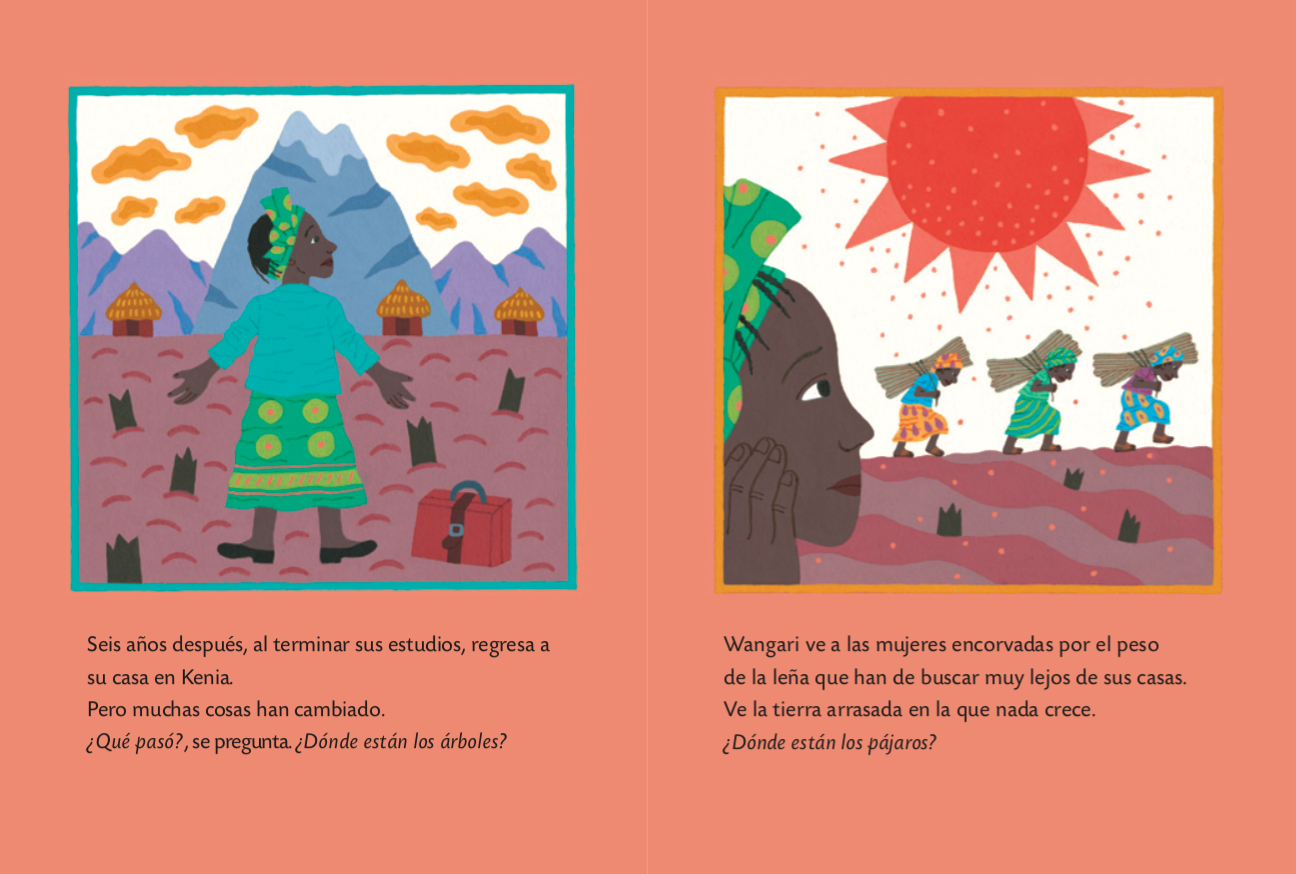 Wangari y los árboles de la paz – Ekaré Sur